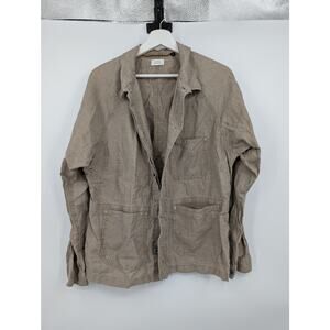 Apolis Global Citizen Linen French Work Jacket Linen Cotton Men's Medium